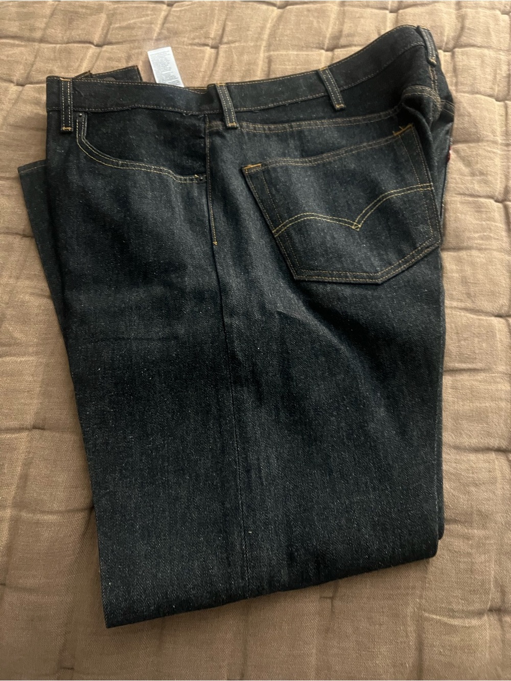 Levi's Black Straight Leg Men's Jeans